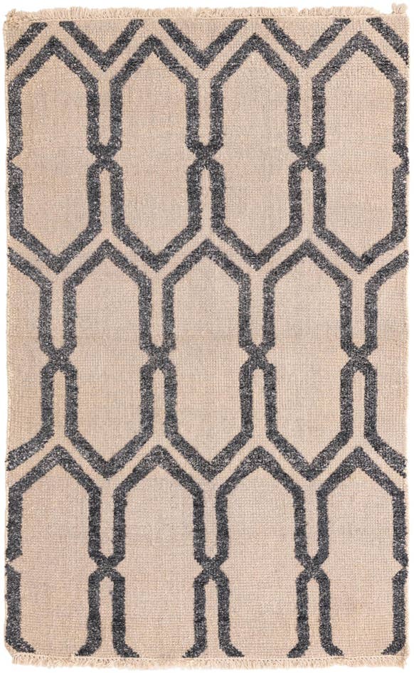 Detail image of 3' 8 x 5' 9 Hand Knotted Luna Rug