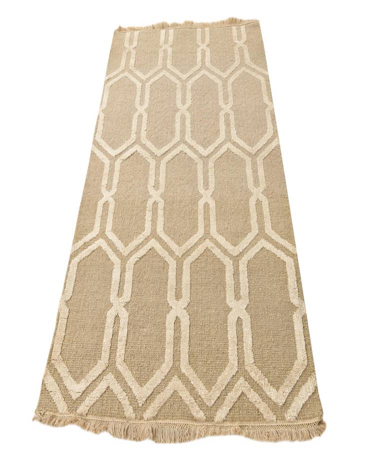 Detail image of 3' 10 x 6' Hand Knotted Luna Rug