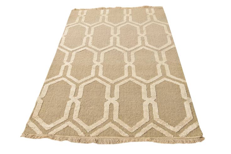 Detail image of 3' 10 x 6' Hand Knotted Luna Rug