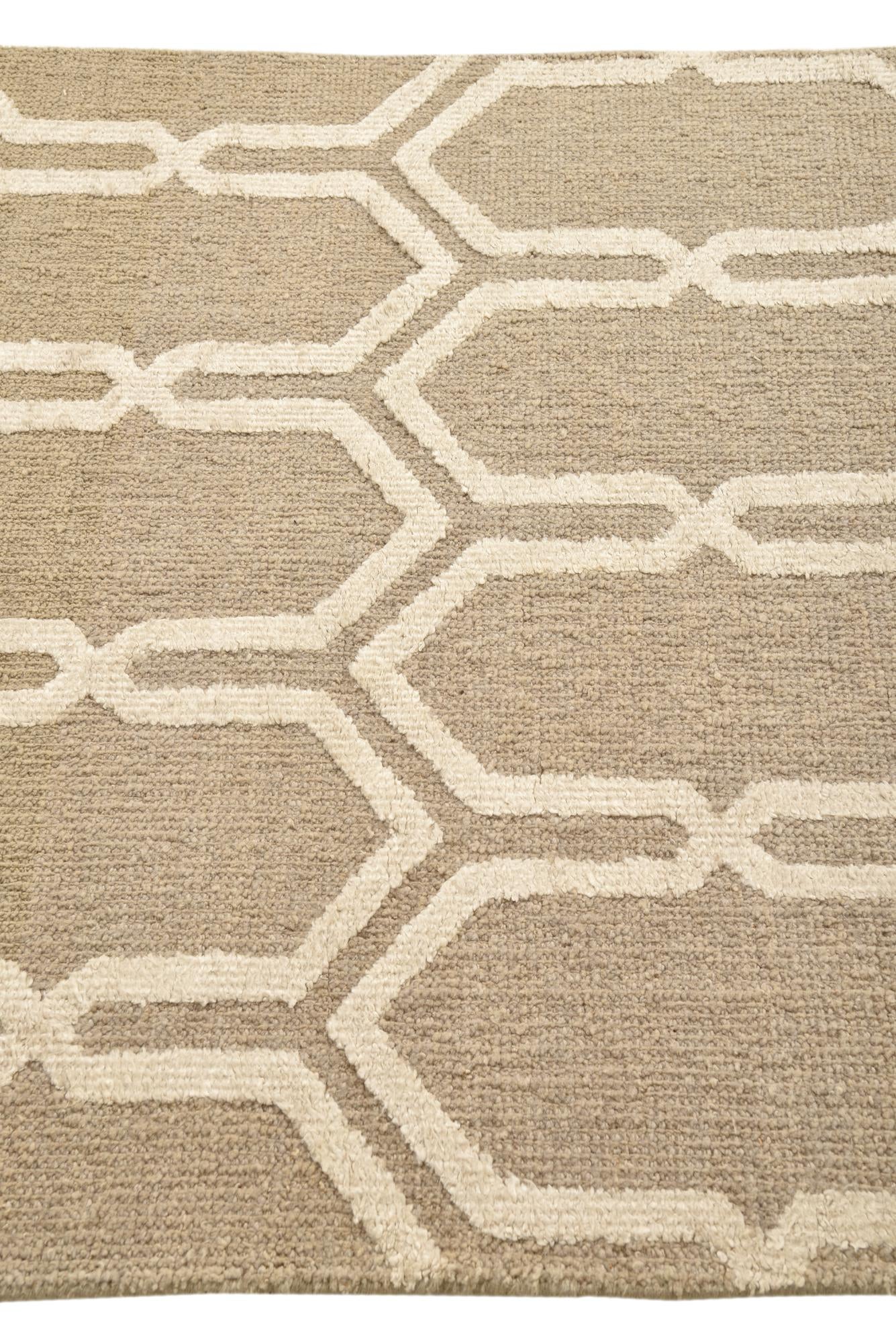 3' 10 x 6' Hand Knotted Luna Rug