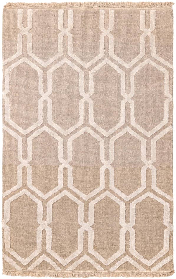 Detail image of 3' 10 x 6' Hand Knotted Luna Rug