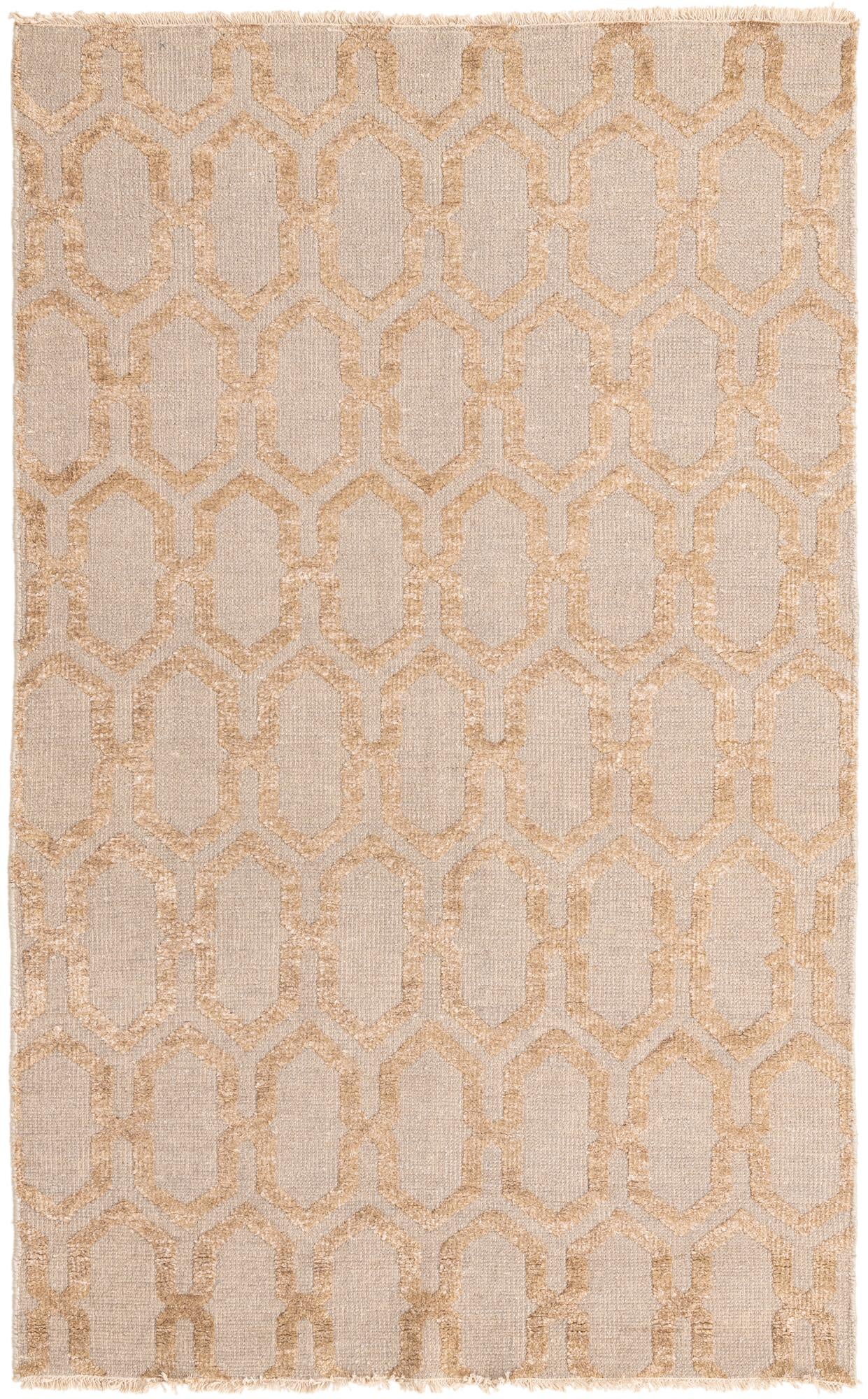 4' 9 x 7' 9 Hand Knotted Luna Rug