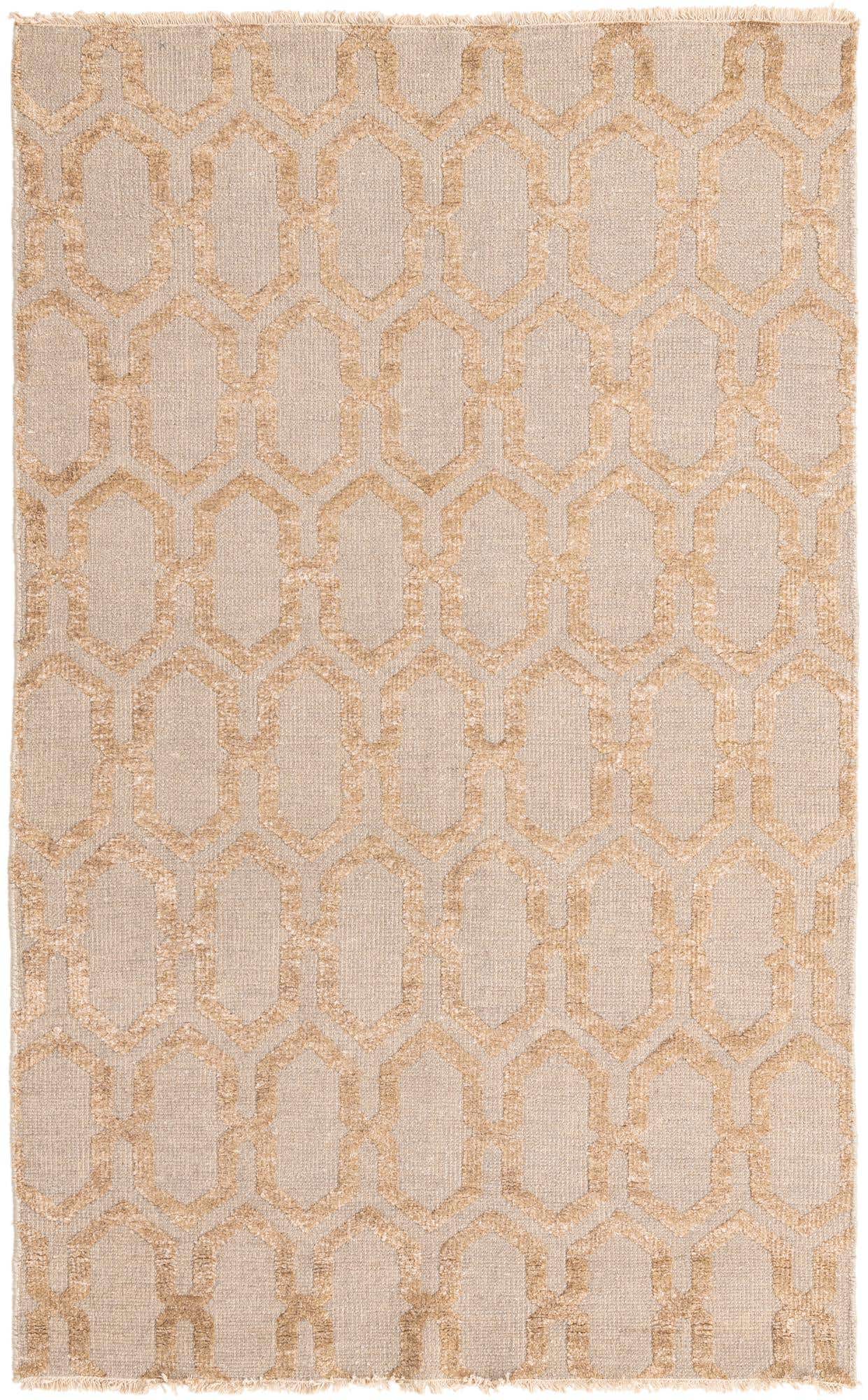 4' 9 x 7' 9 Hand Knotted Luna Rug