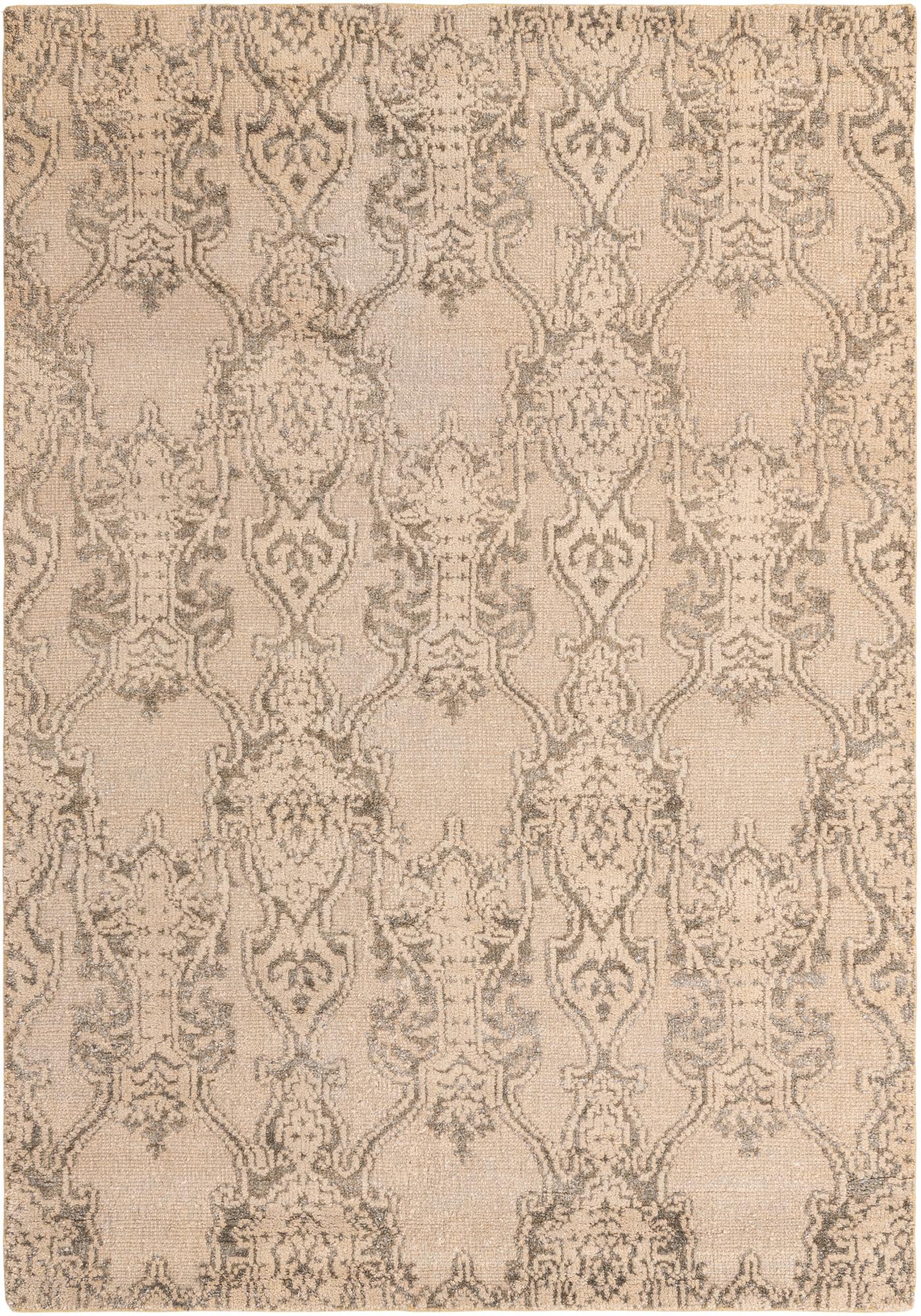 6' x 8' 7 Hand Knotted Luna Rug