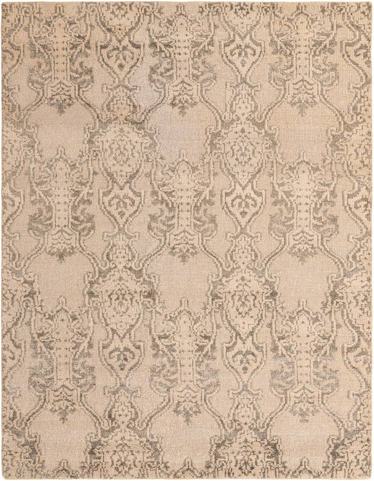 Detail image of 6' x 8' 7 Hand Knotted Luna Rug