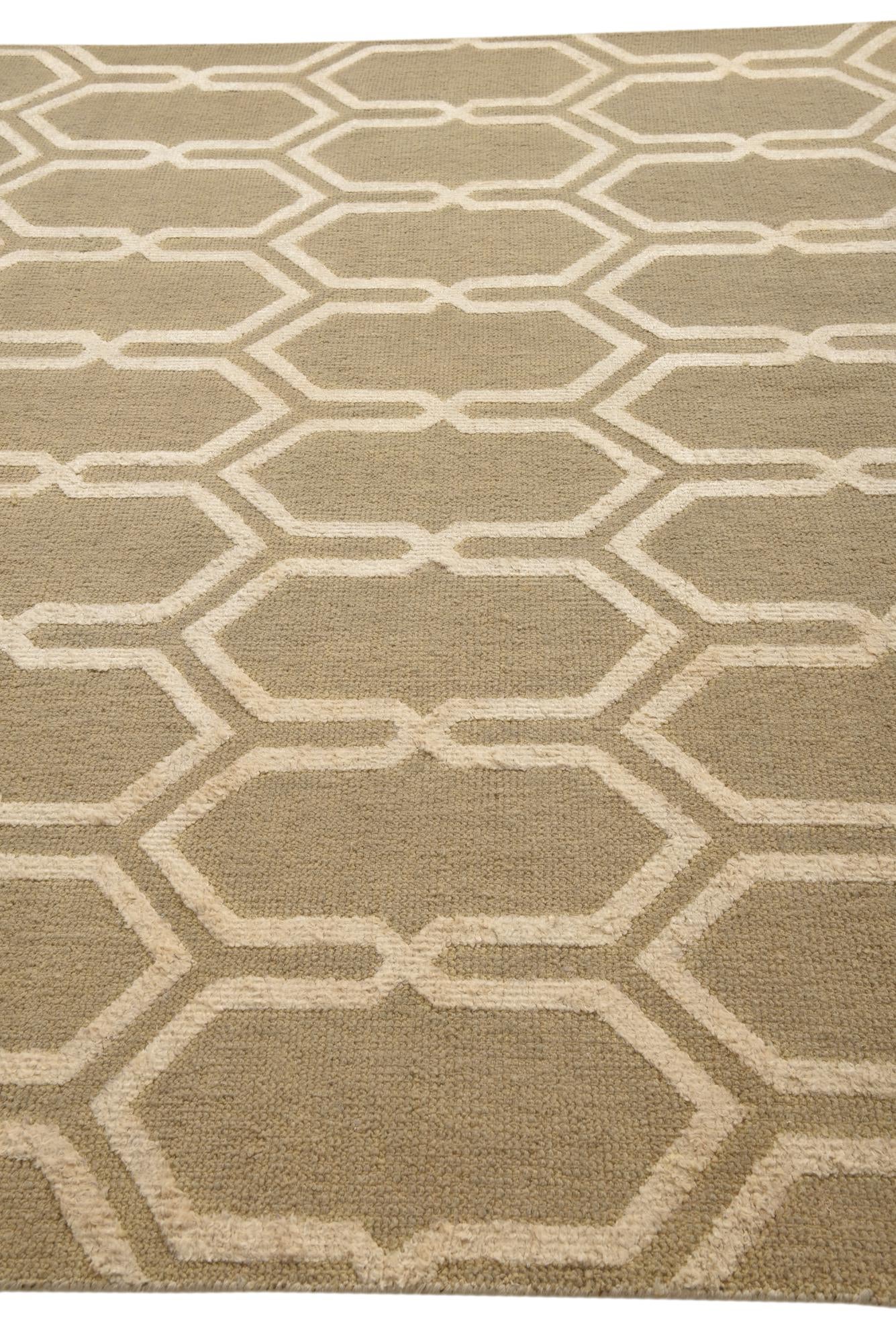 8' x 10' Hand Knotted Luna Rug