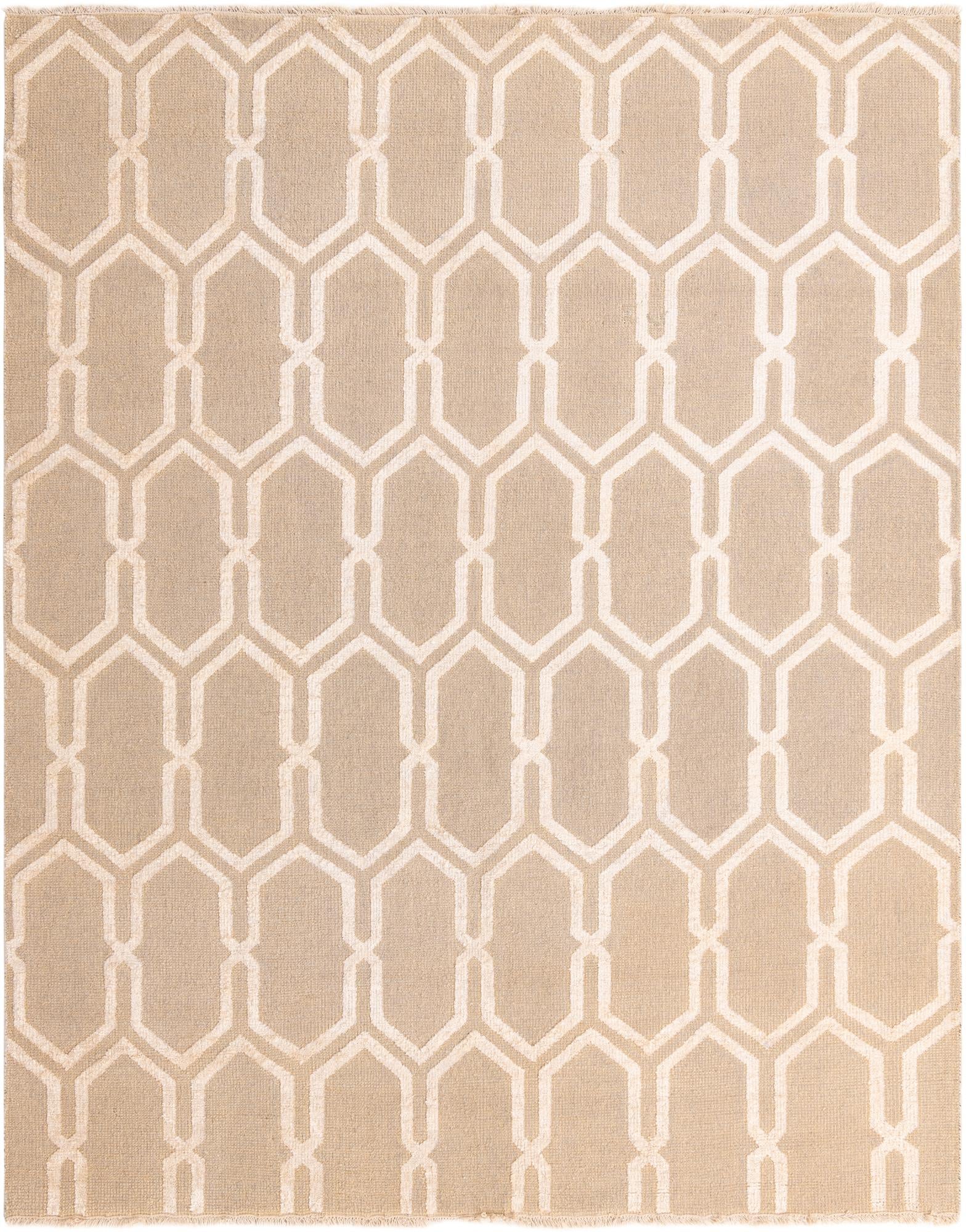 8' x 10' Hand Knotted Luna Rug