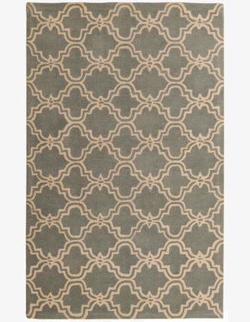 5' x 8' Luna Wool Rug