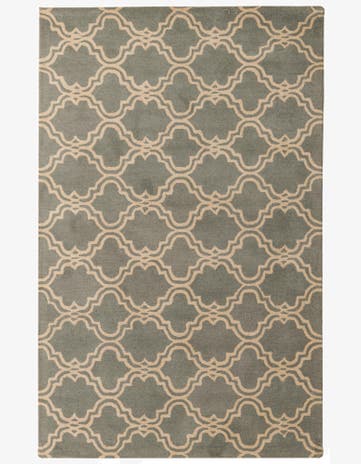 5' x 8' Luna Wool Rug