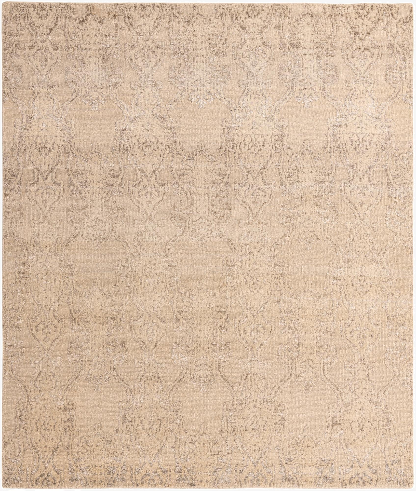 8' 3 x 9' 9  Hand Knotted Luna Rug