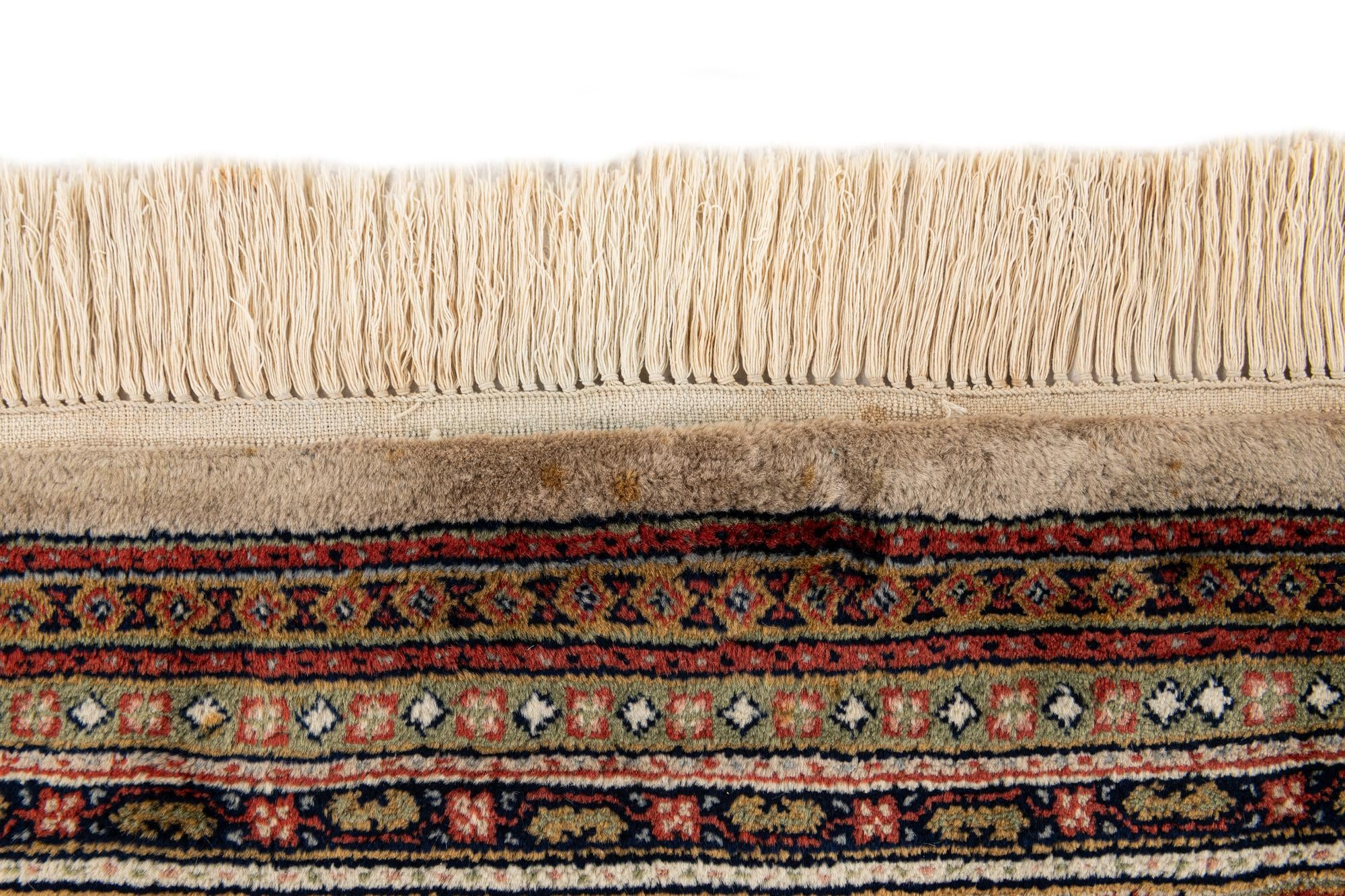 6' 7 x 9' 9 Hand Knotted Mir Wool Rug