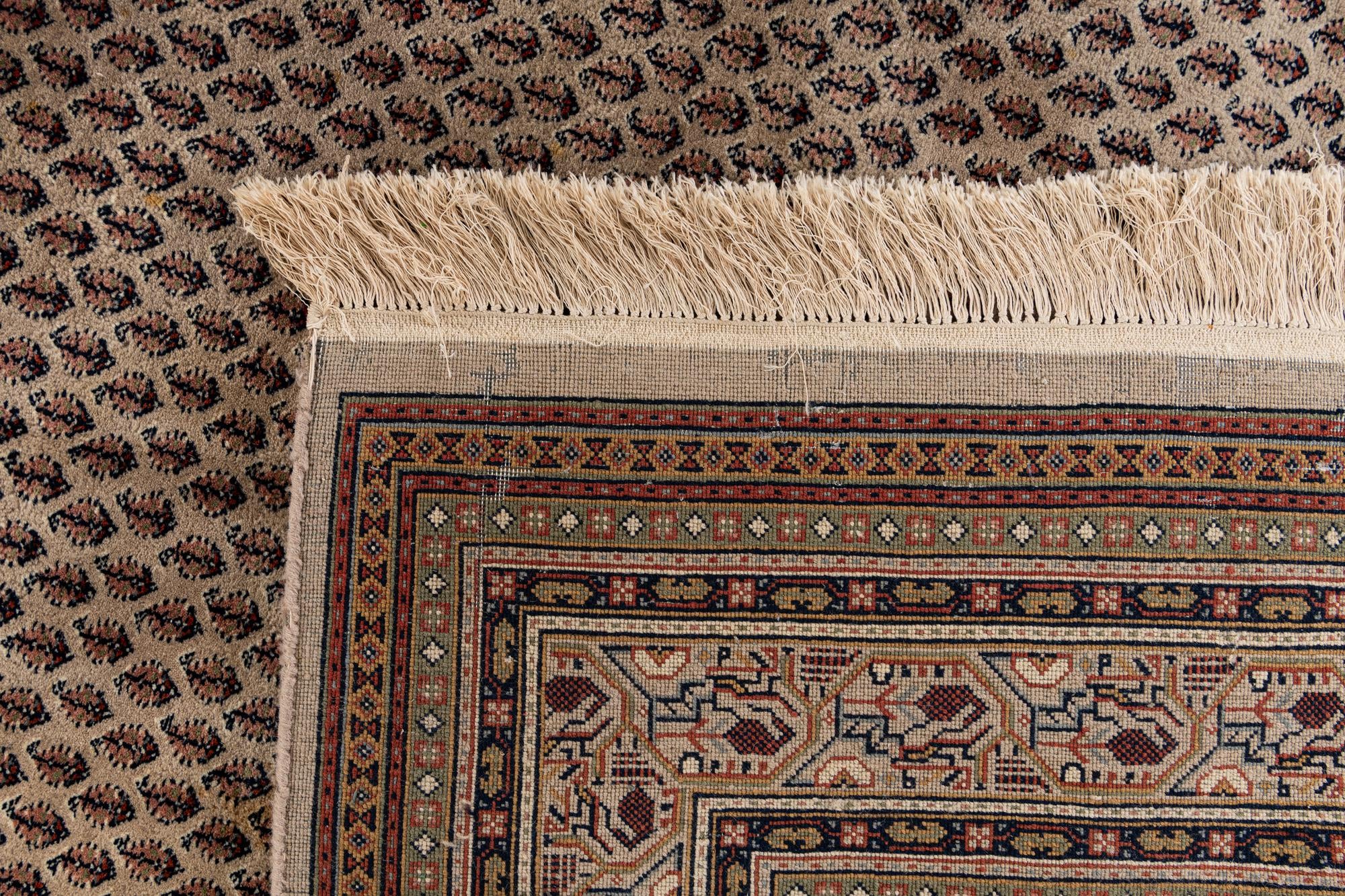 6' 7 x 9' 9 Hand Knotted Mir Wool Rug