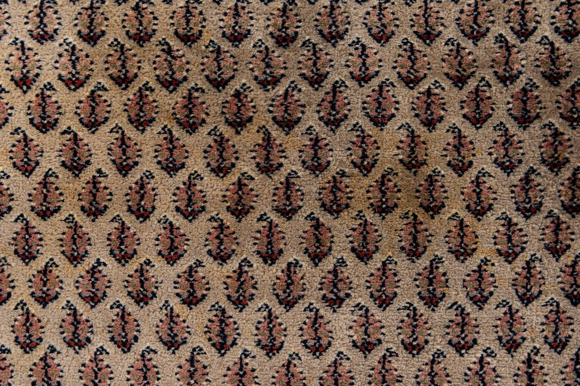 6' 7 x 9' 9 Hand Knotted Mir Wool Rug