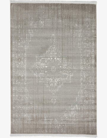 Light Gray Modern Classical Rug