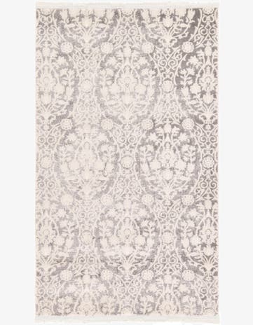Light Gray Modern Classical Rug