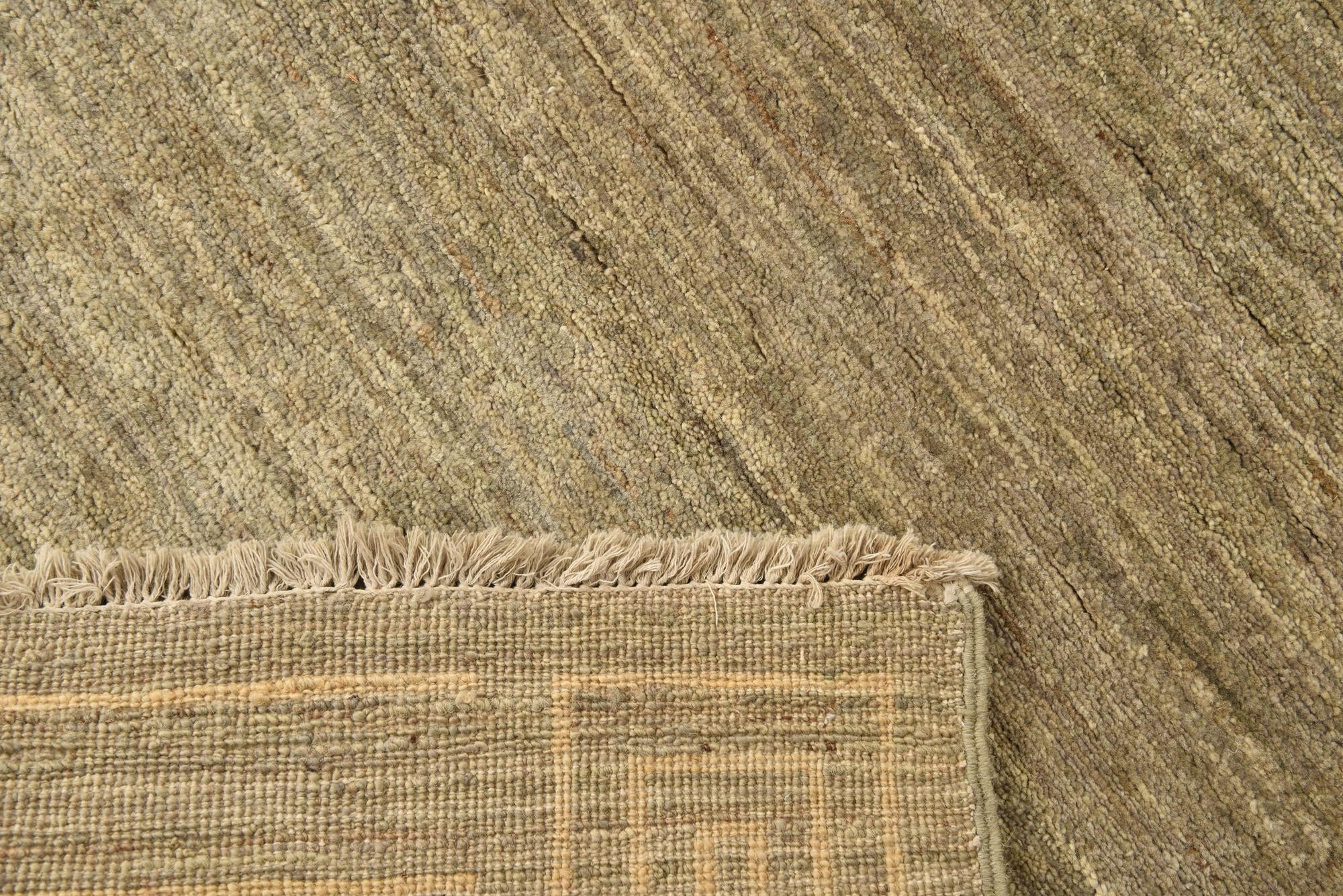 4' 7 x 6' 5 Hand Knotted Modern Ziegler Rug