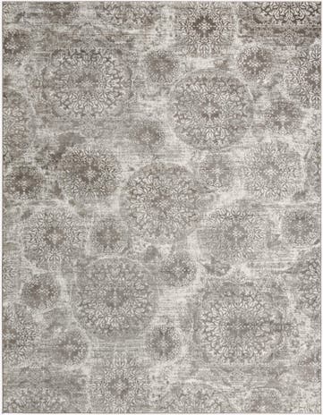 Light Gray Monte Carlo Rug