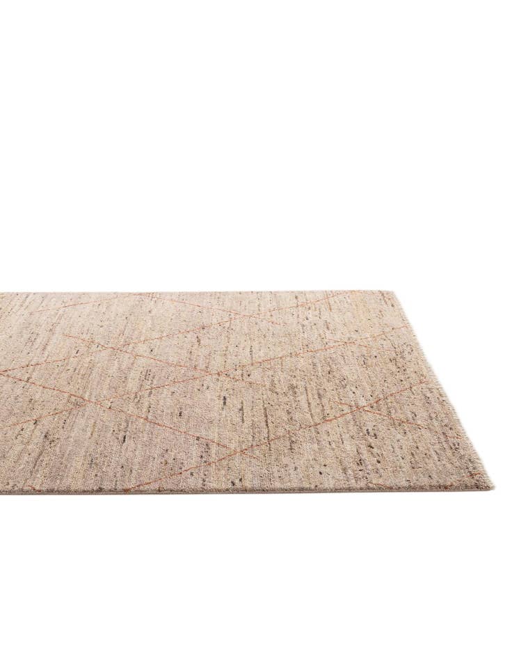 Detail image of 5' 4 x 7' 6  Hand Knotted Moroccan Wool Rug