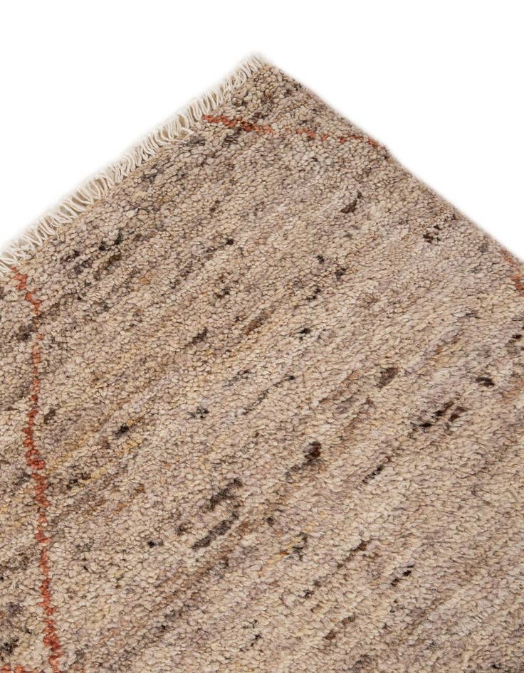 Detail image of 5' 4 x 7' 6  Hand Knotted Moroccan Wool Rug