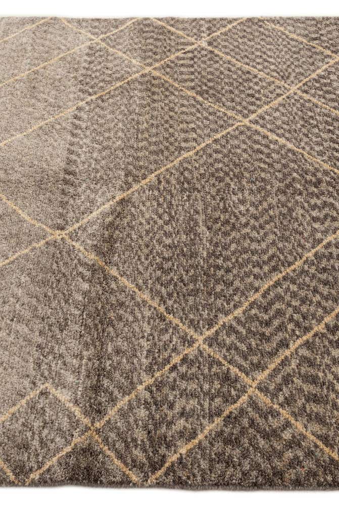 5' 8 x 8' 2 Hand Knotted Moroccan Wool Rug