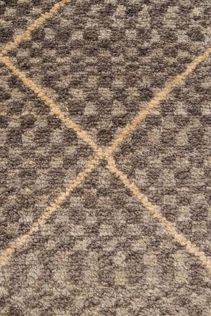 5' 8 x 8' 2 Hand Knotted Moroccan Wool Rug