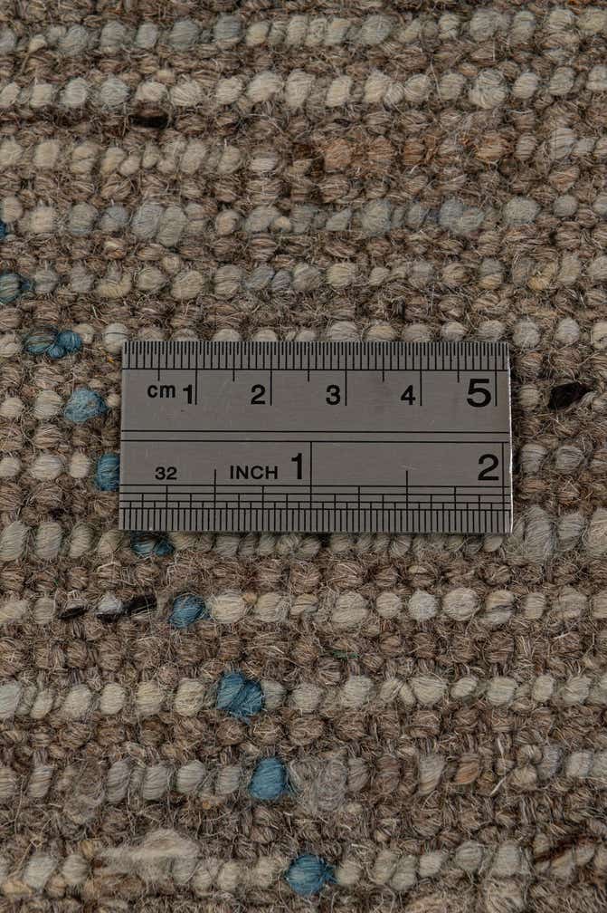 6' 7 x 8' 8 Hand Knotted Moroccan Wool Rug
