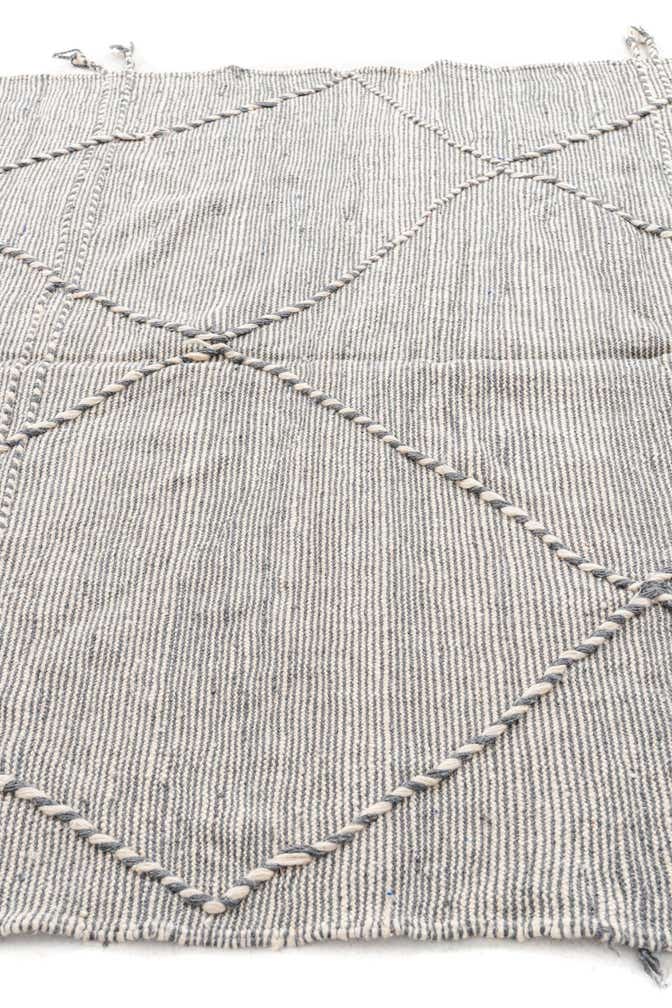 6' 4 x 10' Hand Knotted Moroccan Wool Rug