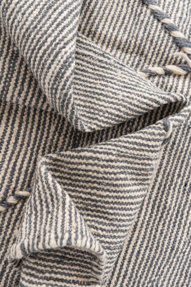 6' 4 x 10' Hand Knotted Moroccan Wool Rug