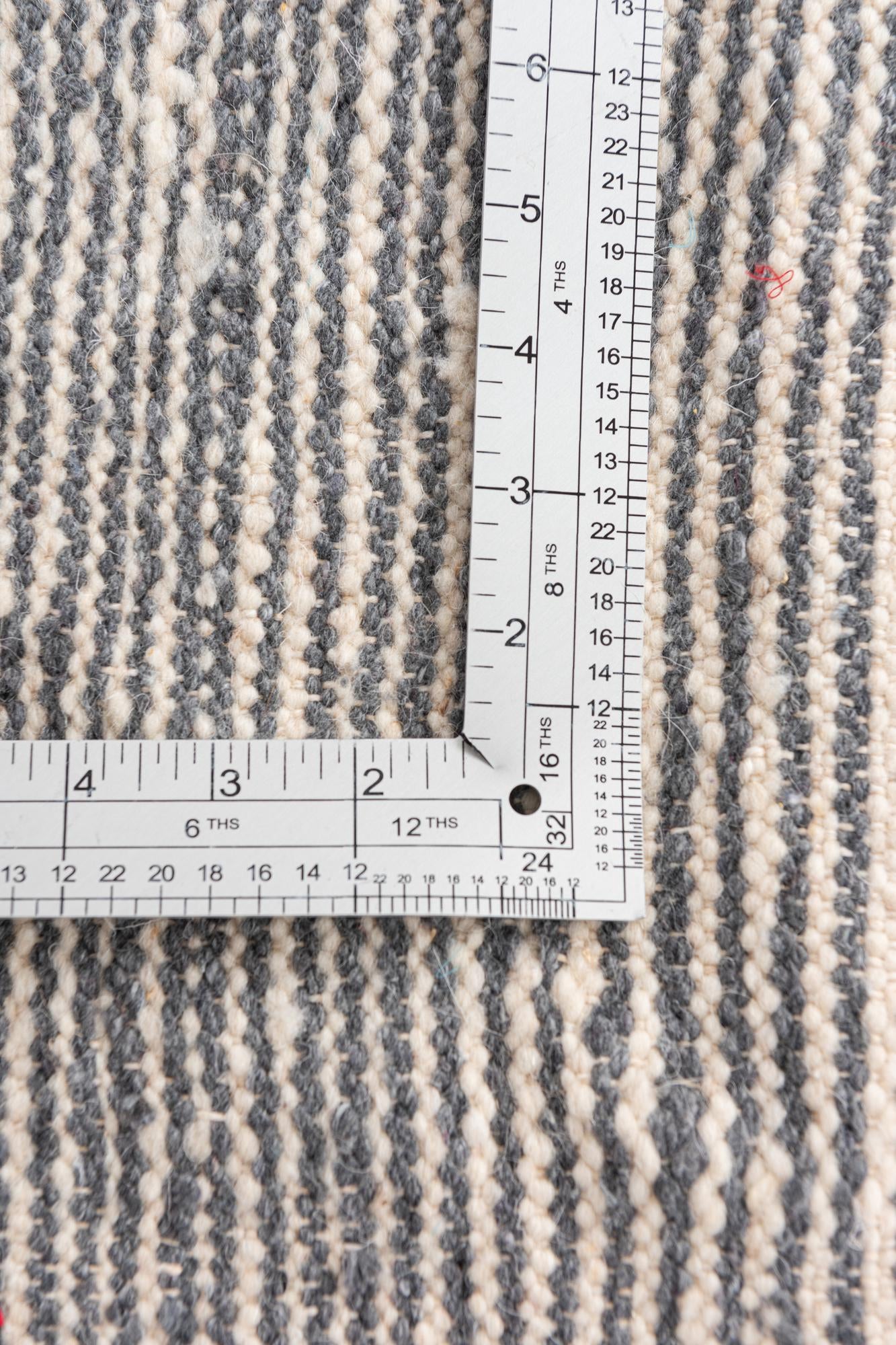 6' 4 x 10' Hand Knotted Moroccan Wool Rug