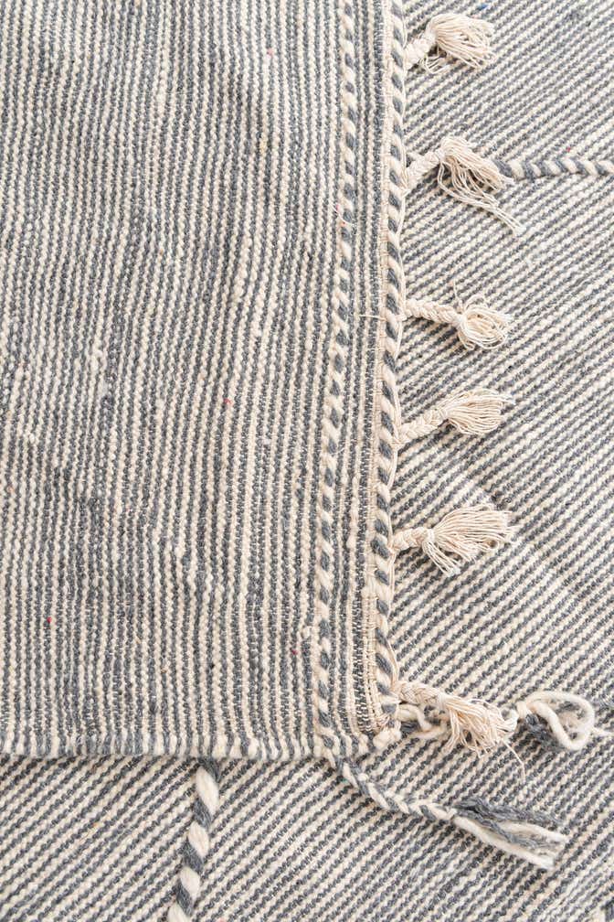 6' 4 x 10' Hand Knotted Moroccan Wool Rug