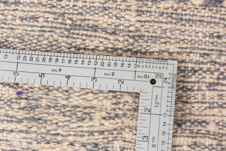 6' 7 x 10' 2 Hand Knotted Moroccan Wool Rug