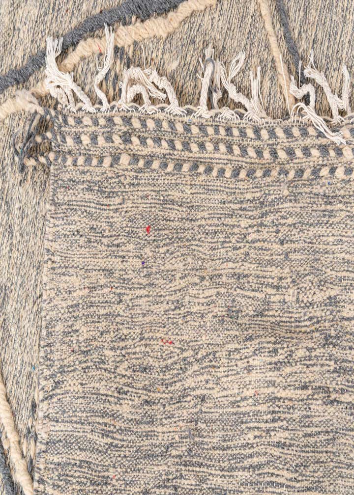 6' 7 x 10' 2 Hand Knotted Moroccan Wool Rug