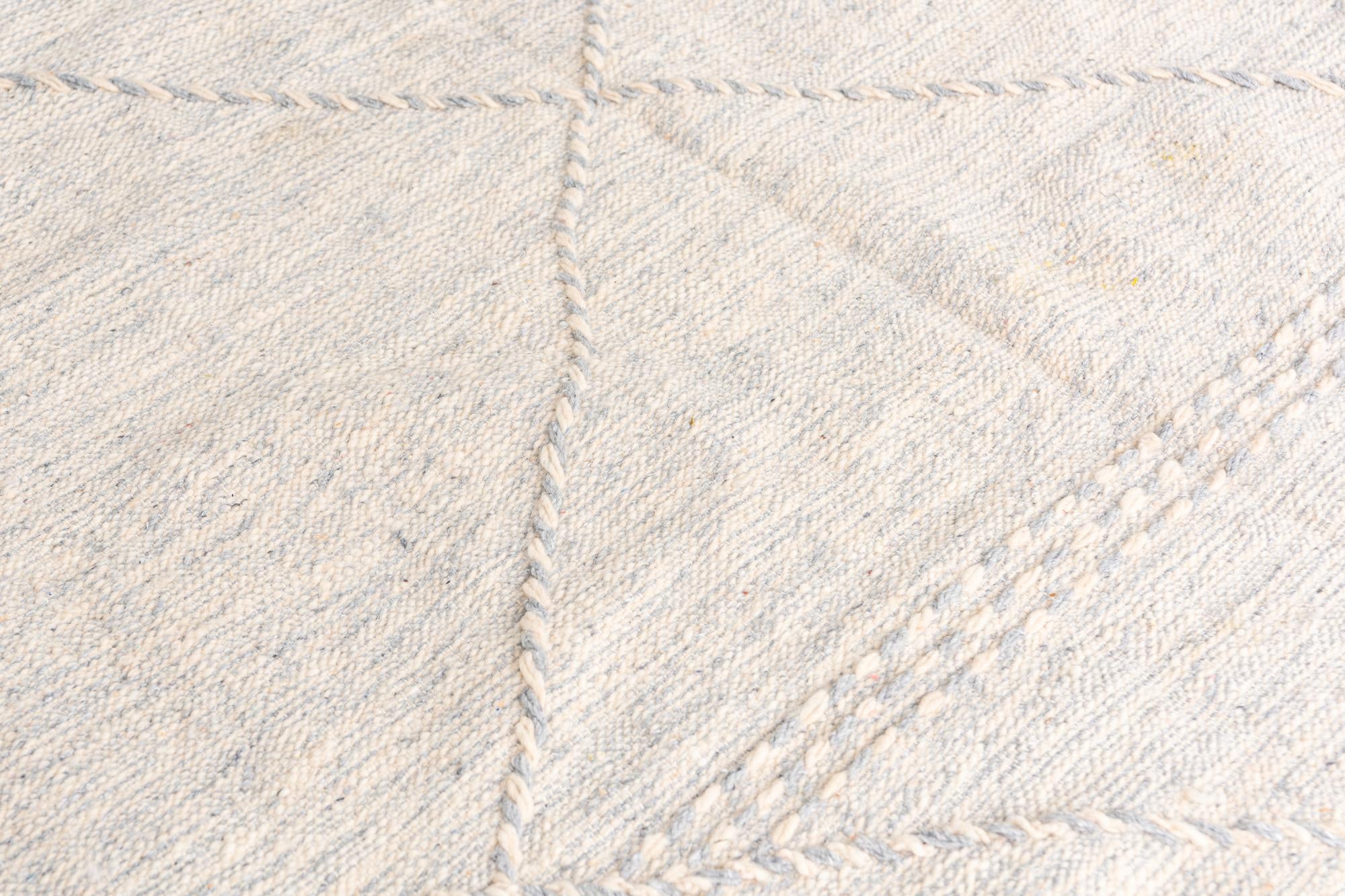 6' 5 x 9' 9 Hand Knotted Moroccan Wool Rug