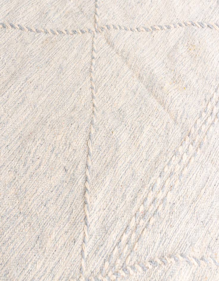 Detail image of 6' 5 x 9' 9  Hand Knotted Moroccan Wool Rug