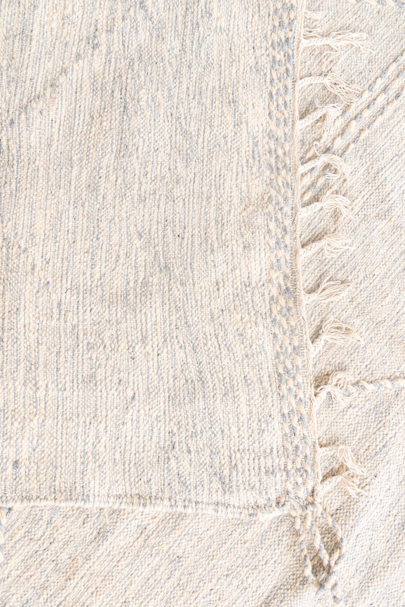 6' 5 x 9' 9 Hand Knotted Moroccan Wool Rug