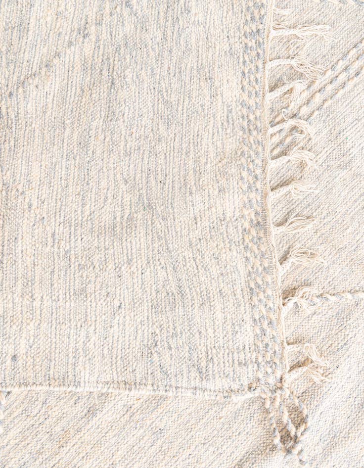 Detail image of 6' 5 x 9' 9  Hand Knotted Moroccan Wool Rug