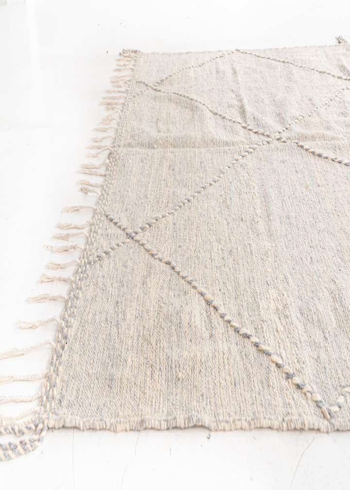 6' 8 x 9' 10 Hand Knotted Moroccan Wool Rug