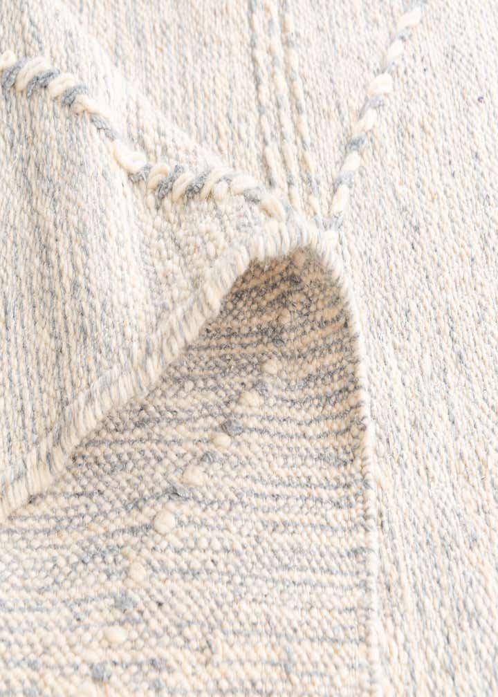 6' 8 x 9' 10 Hand Knotted Moroccan Wool Rug