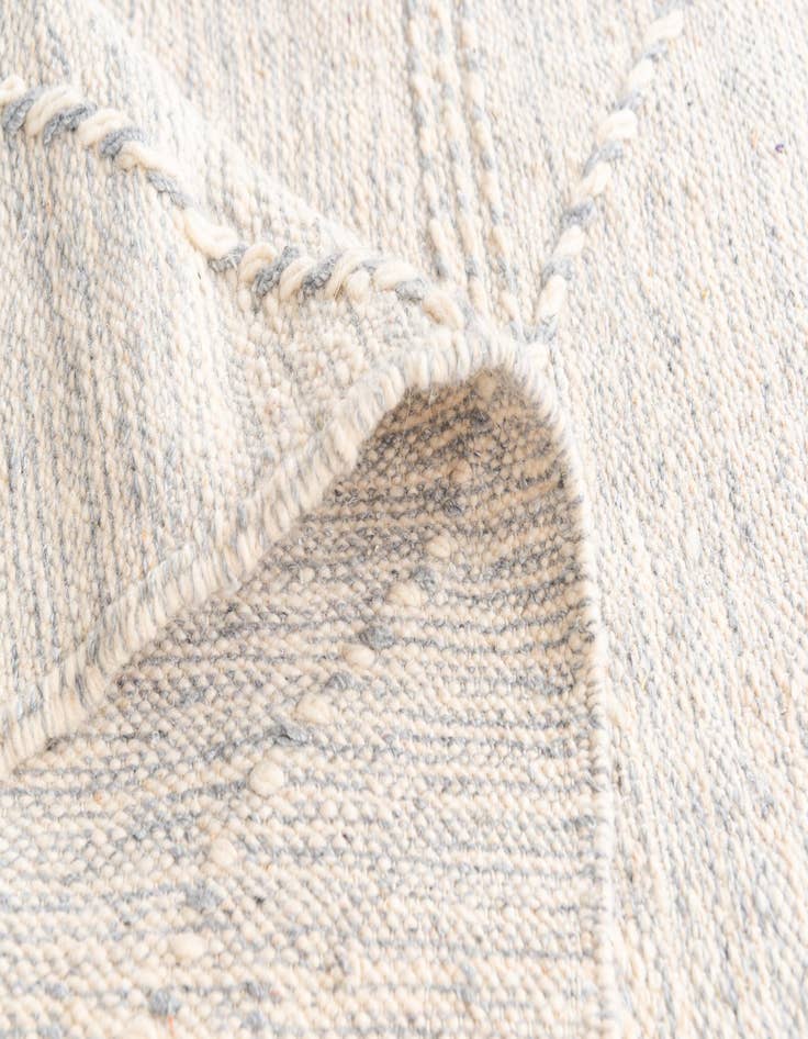 Detail image of 6' 8 x 9' 10  Hand Knotted Moroccan Wool Rug