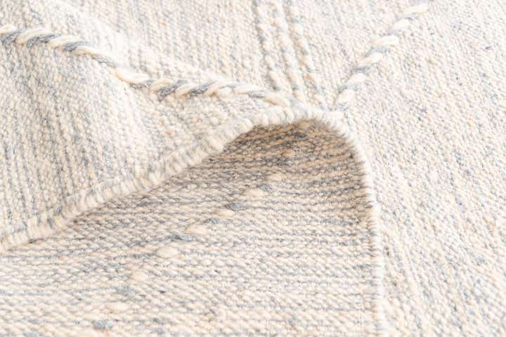 6' 8 x 9' 10 Hand Knotted Moroccan Wool Rug