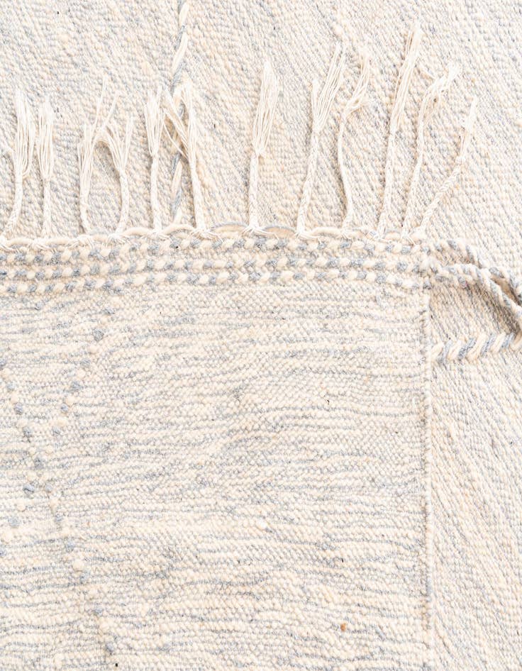Detail image of 6' 8 x 9' 10  Hand Knotted Moroccan Wool Rug