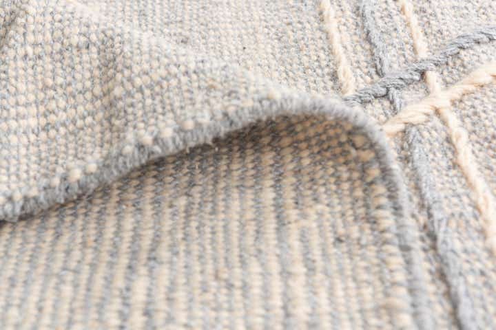 6' 7 x 10' Hand Knotted Moroccan Wool Rug