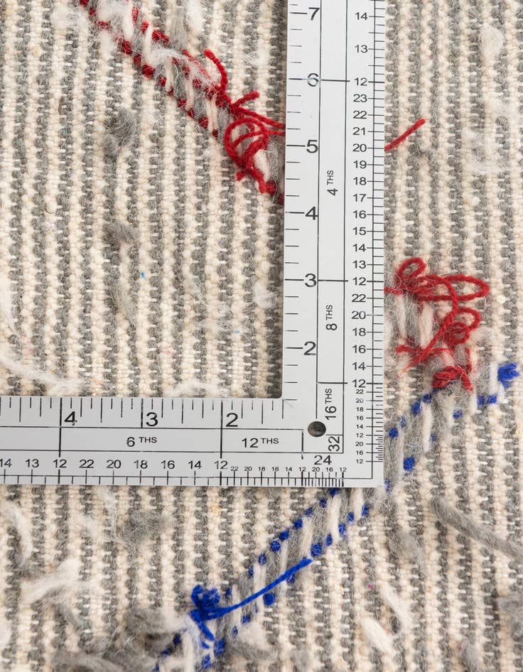 Detail image of 5' x 8'  Hand Knotted Moroccan Wool Rug