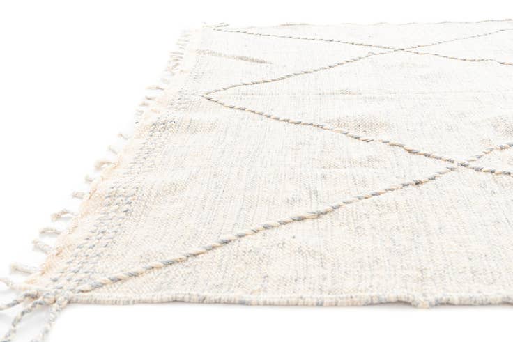 Detail image of 6' 5 x 9' 4 Hand Knotted Moroccan Wool Rug