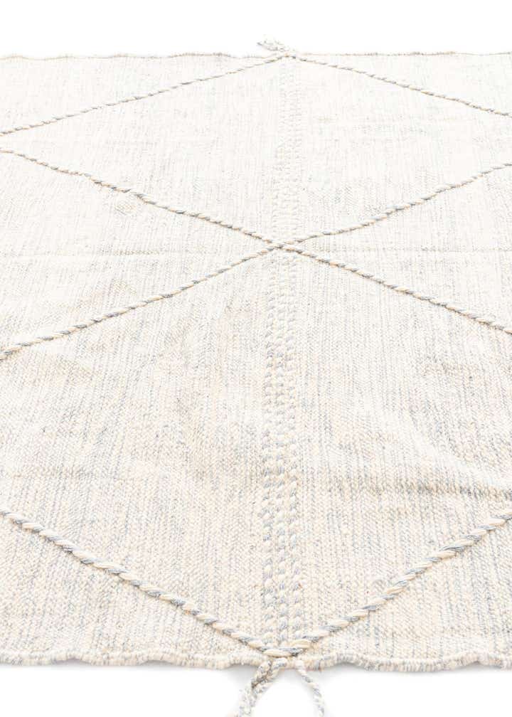 6' 5 x 9' 4 Hand Knotted Moroccan Wool Rug