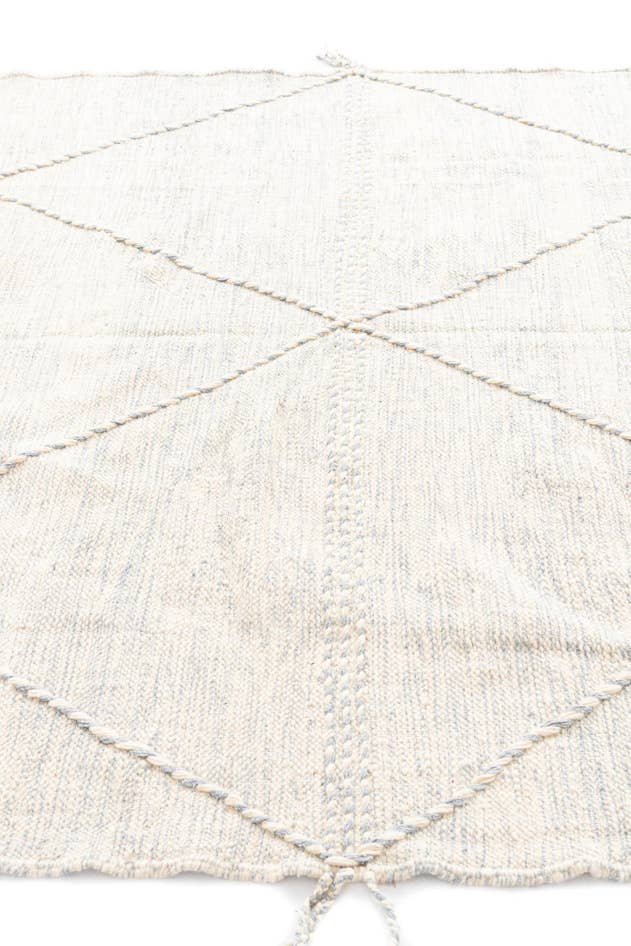 Detail image of 6' 5 x 9' 4 Hand Knotted Moroccan Wool Rug