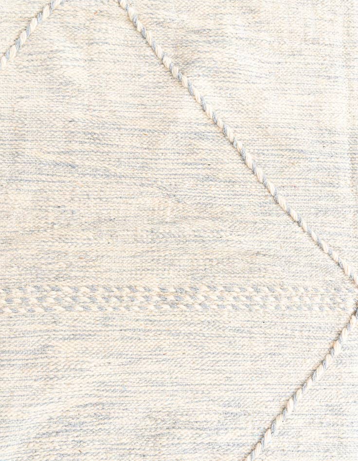 Detail image of 6' 5 x 9' 4  Hand Knotted Moroccan Wool Rug