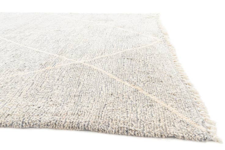 Detail image of 6' 9 x 9' 5 Hand Knotted Moroccan Wool Rug