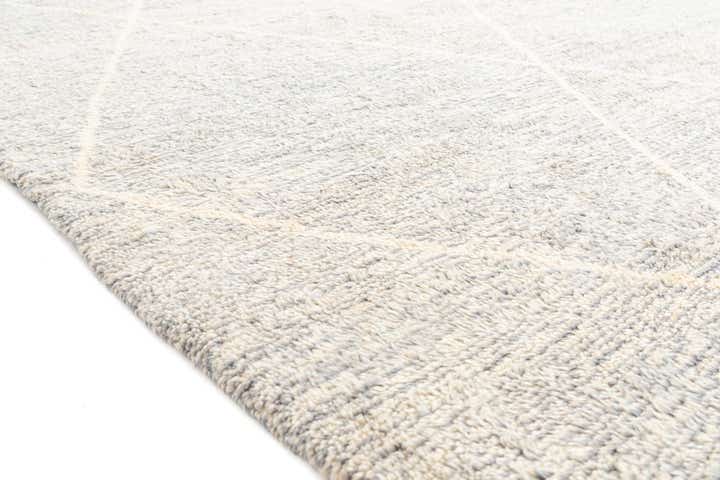 6' 9 x 9' 5 Hand Knotted Moroccan Wool Rug