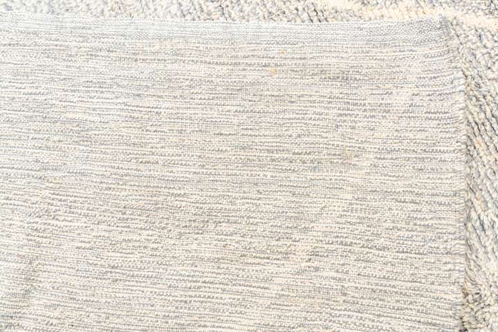 6' 9 x 9' 5 Hand Knotted Moroccan Wool Rug